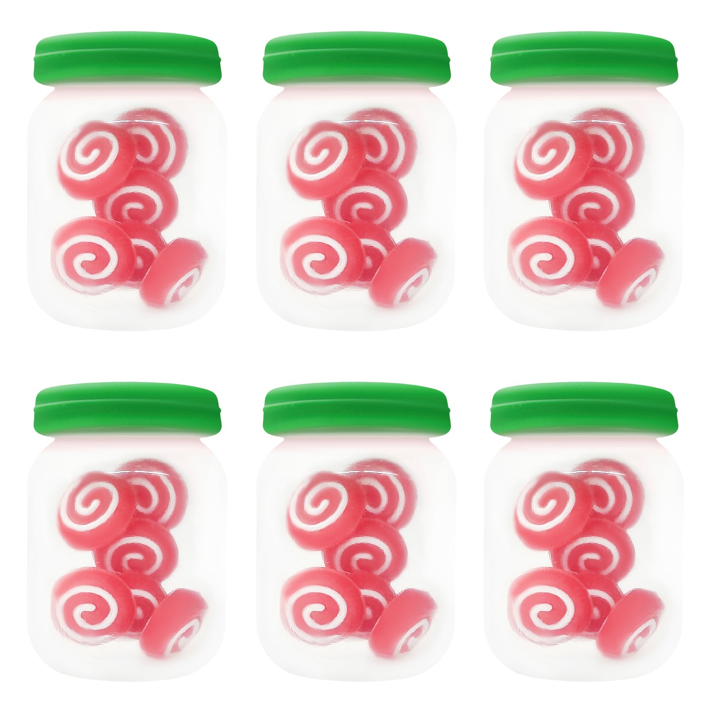 3D Swirl Candy Jar Focal