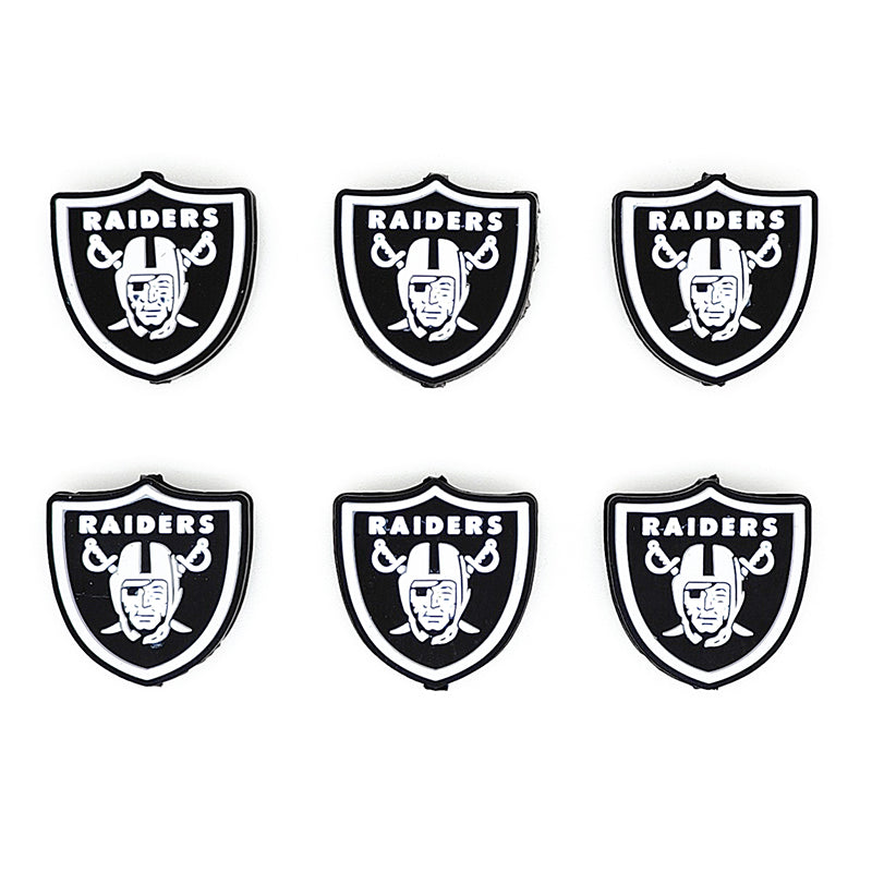Football Team Focal Silicone Beads