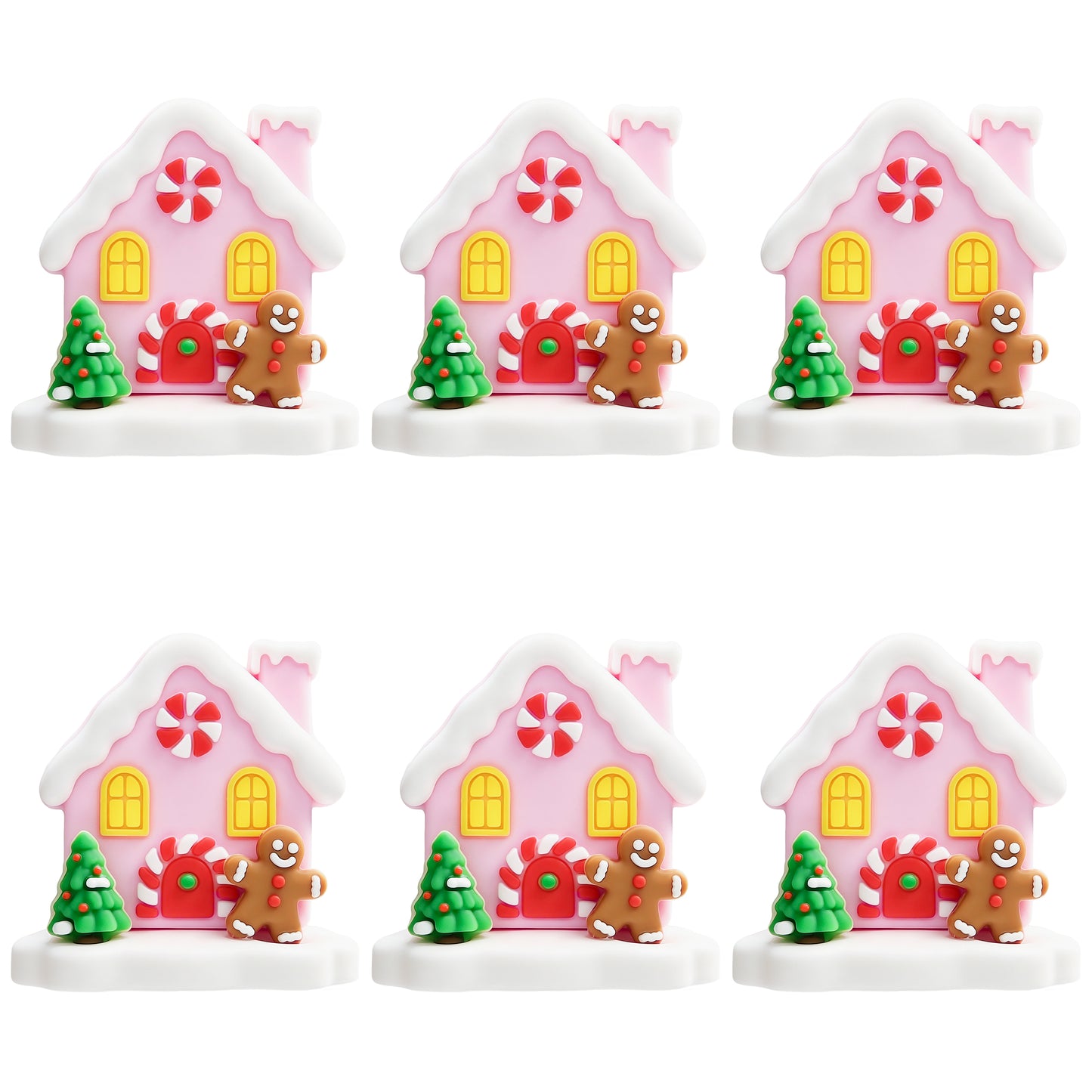 3D House Christmas Focal