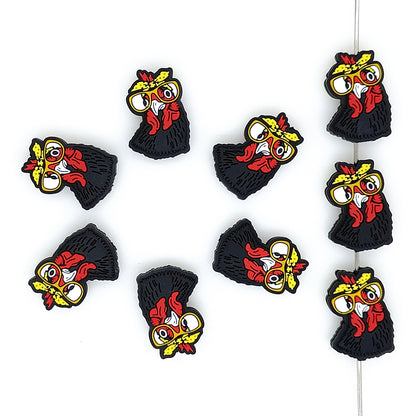 Chicken Focal Beads