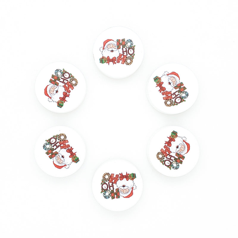 HoHoHo Santa Claus Print Focal
