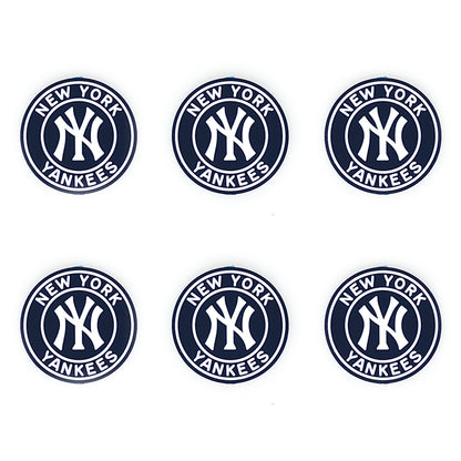 Baseball Team Focal Silicone Beads
