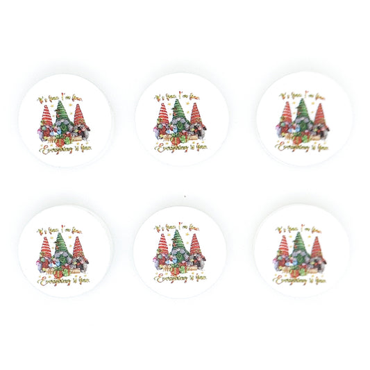 Christmas Gnome Print Focal