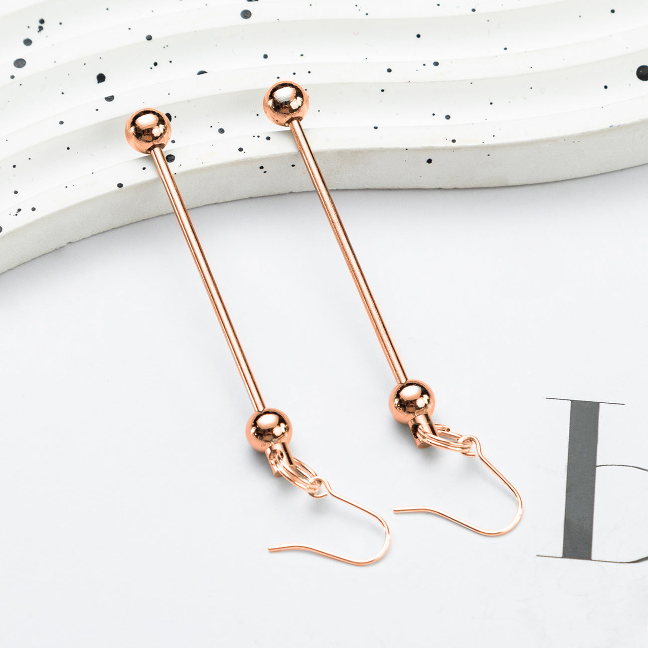 Beadable Earring Bar-Blank