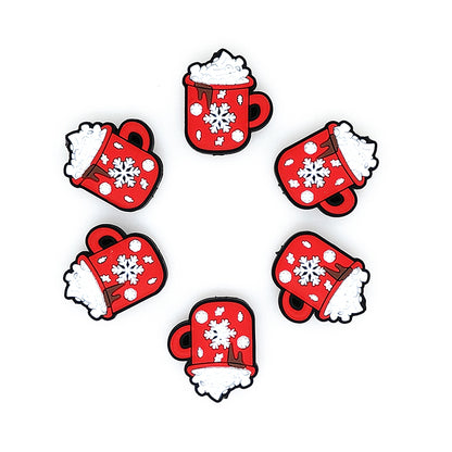Red Christmas Mug Focal