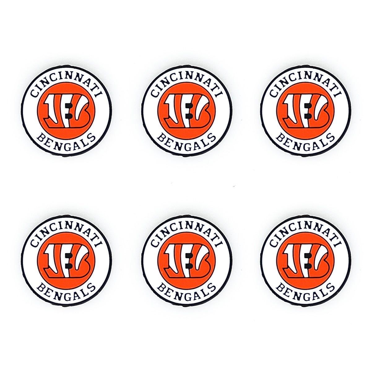 Football Team Focal Silicone Beads