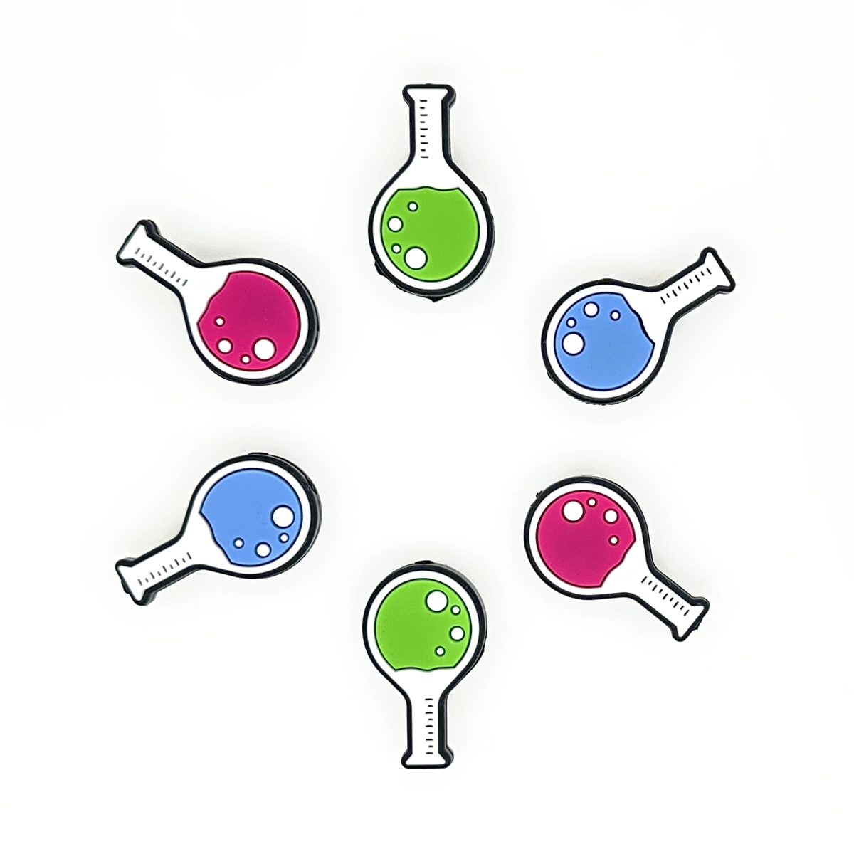 Round Bottomed Glass Flask Focal Beads