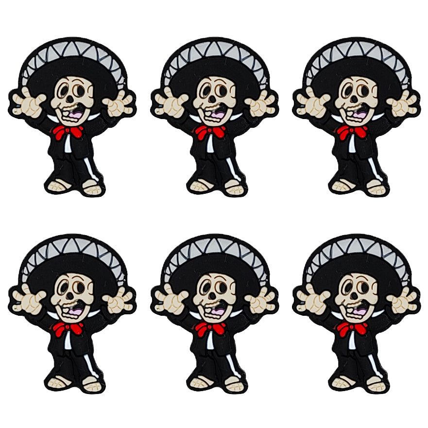 Mariachi Skeleton Focal