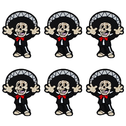 Mariachi Skeleton Focal