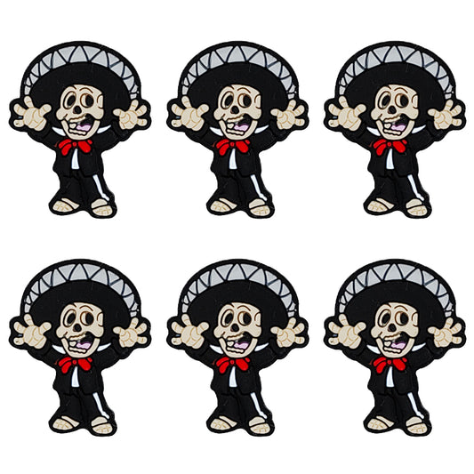 Mariachi Skeleton Focal