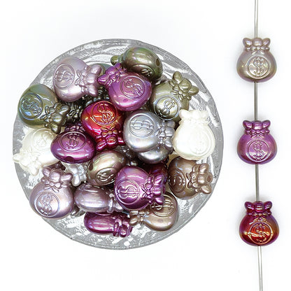 Mix Money Bag Focal Acrylic Beads