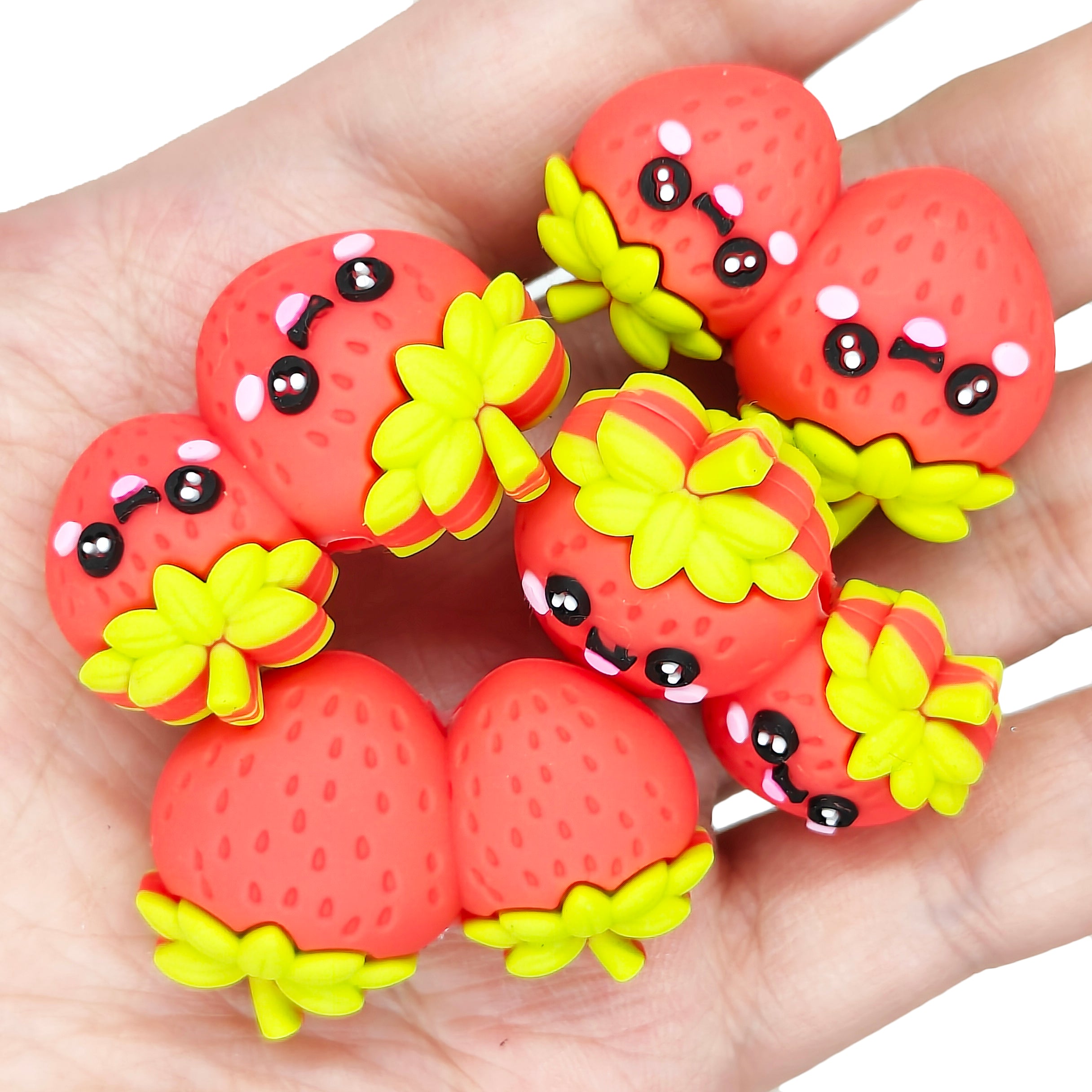 3D Strawberry Focal – MrBiteBabyStore