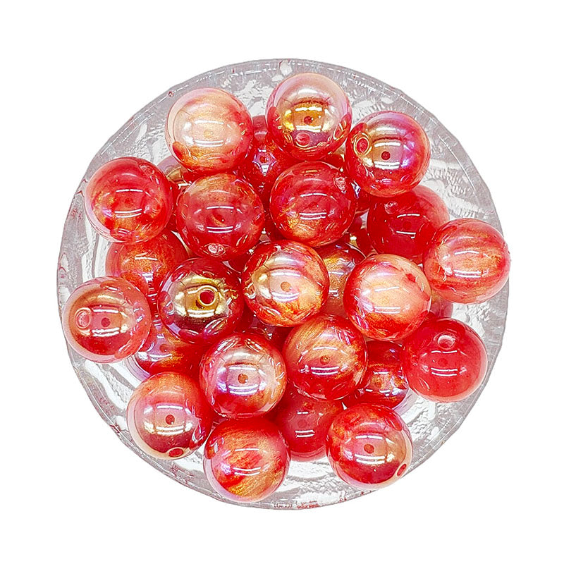 16mm Round Acrylic Beads