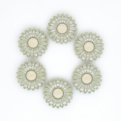 MrBite 20/30mm Opal Sunflower Silicone Focal