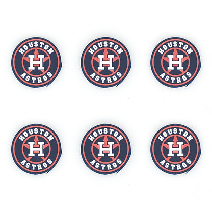 Baseball Team Focal Silicone Beads