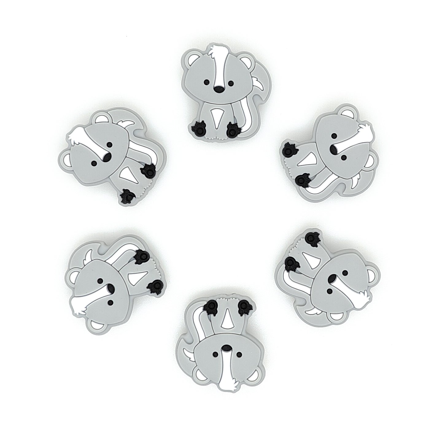 Skunk Focal Beads