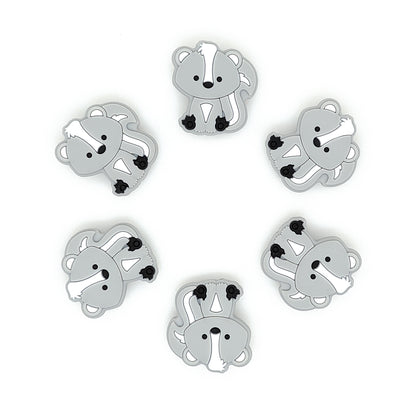 Skunk Focal Beads