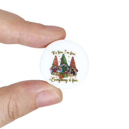 Christmas Gnome Print Focal
