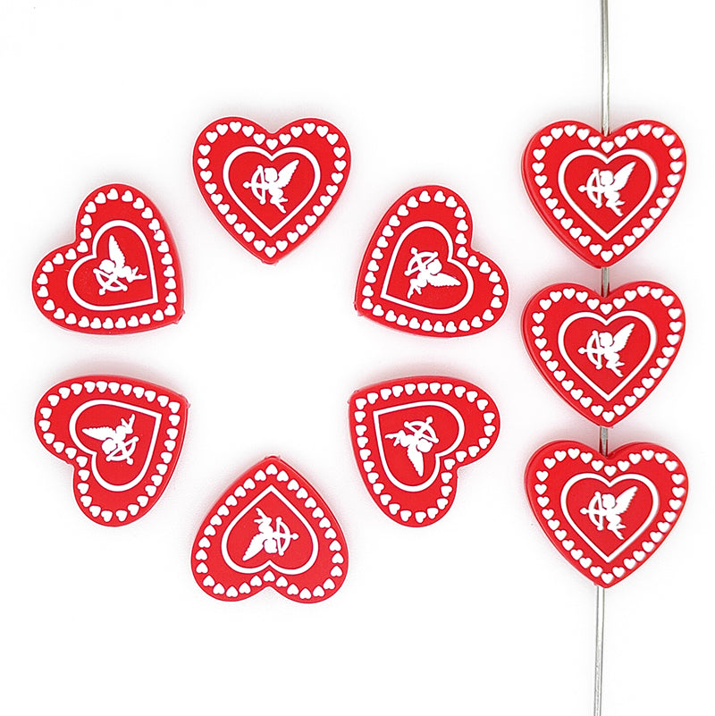 Valentine's Day Cupid Heart Focal