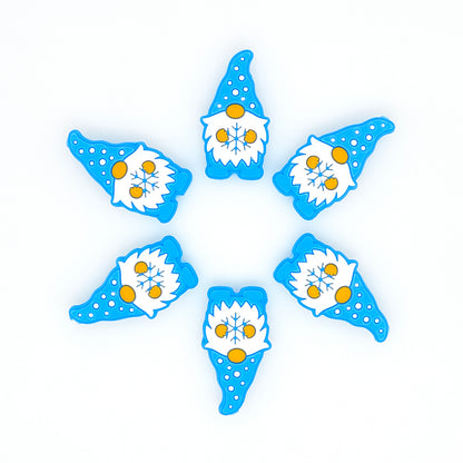 Christmas Snowflakes Gnome Focal