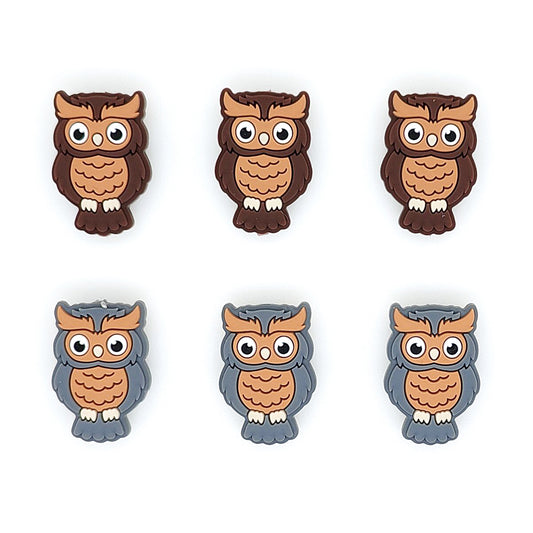 Owl Focal Beads
