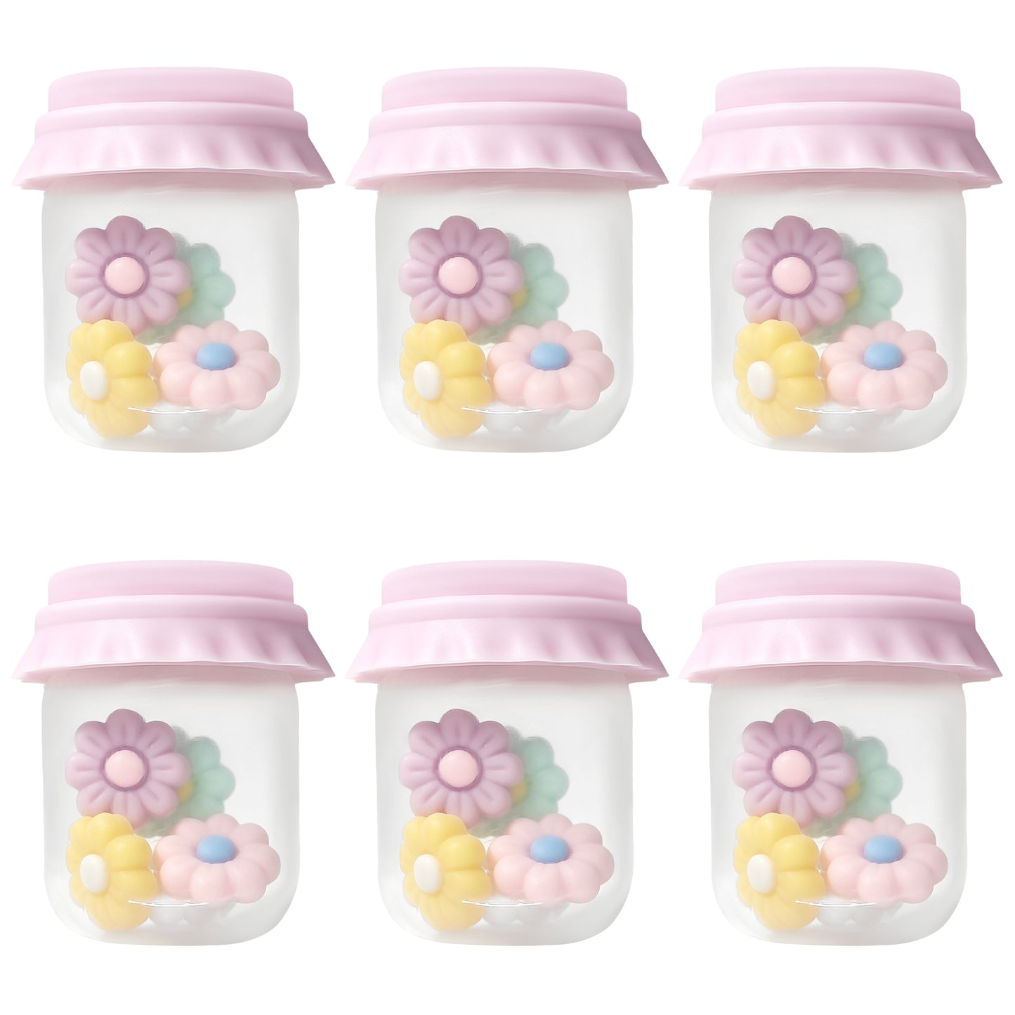 3D Daisy Flower Jar Focal