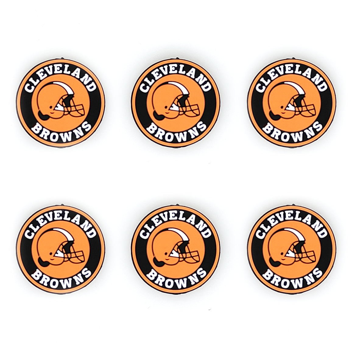 Football Team Focal Silicone Beads