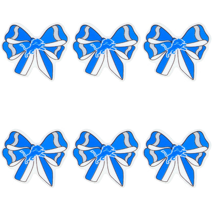 New Silicone Bow Football Team Focal Beads