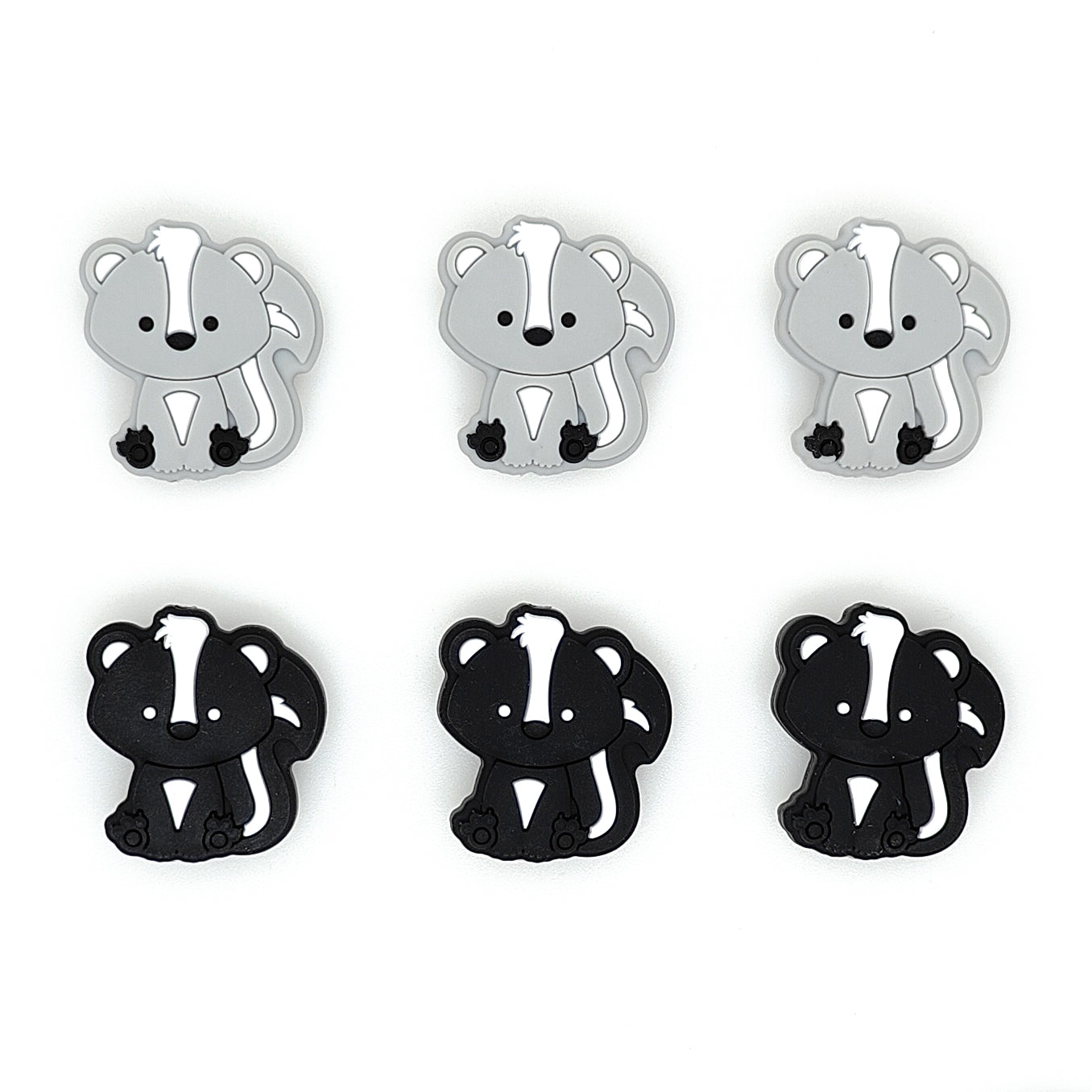 Skunk Focal Beads