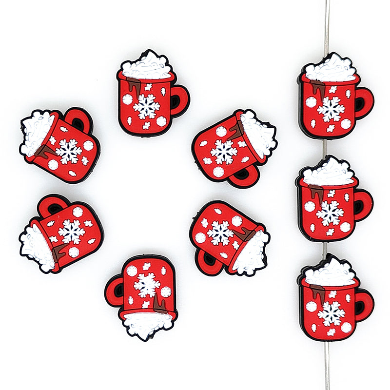 Red Christmas Mug Focal