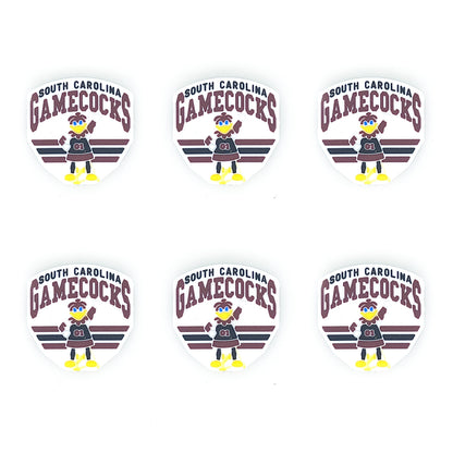 Football Team Focal Silicone Beads