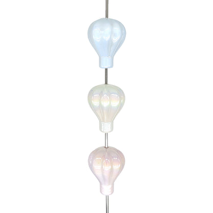 Mix Hot Air Balloon Shaped Acrylic Focal Beads