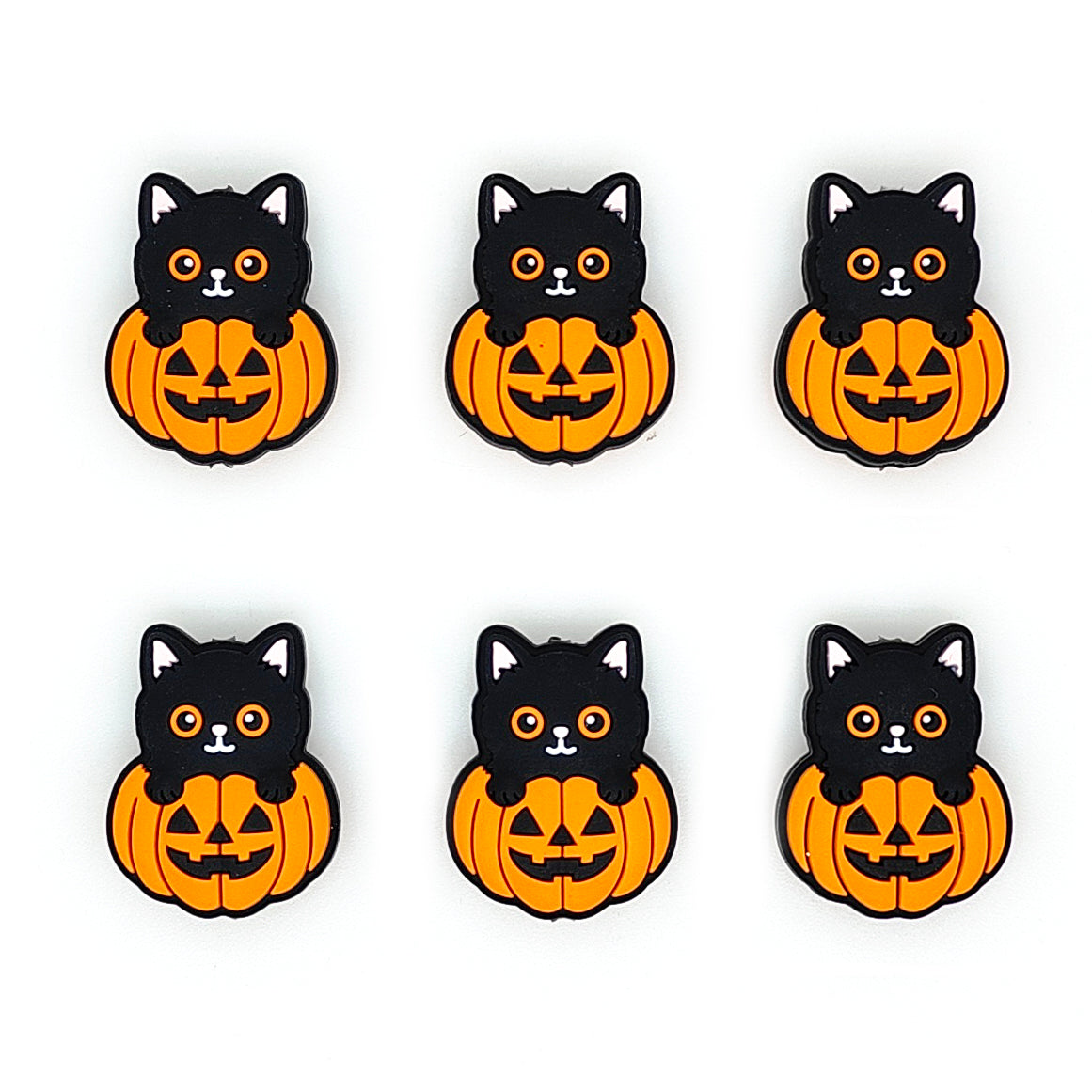 Black Сat With Pumpkin Focal