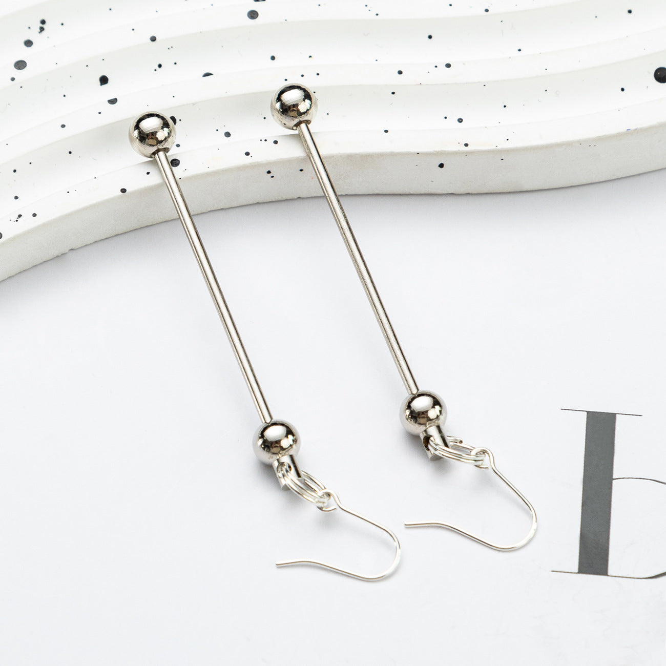 Beadable Earring Bar-Blank