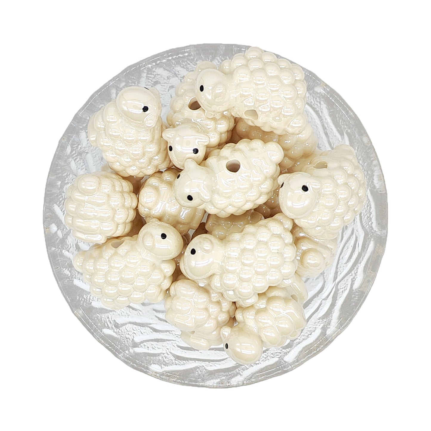 Sheep Focal Acrylic Beads