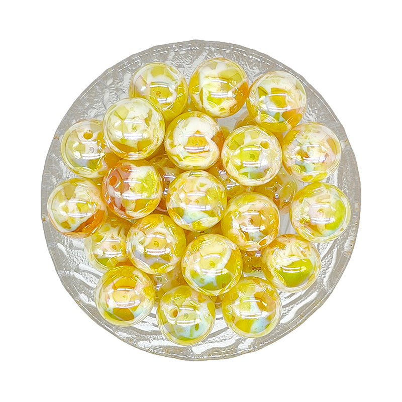 16mm Round Acrylic Beads