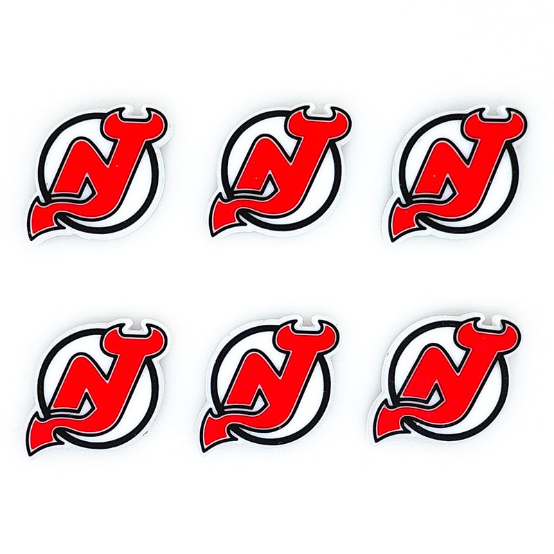 Ice Hockey Team Focal Silicone Beads
