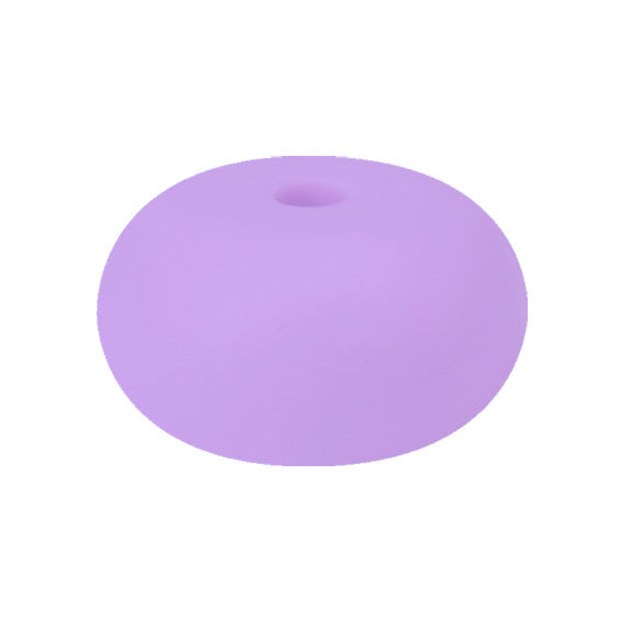 23*15mm Big Silicone Abacus Beads