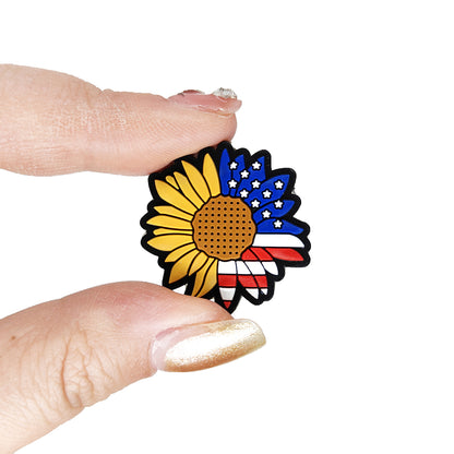 Patriotic Sunflower Focal