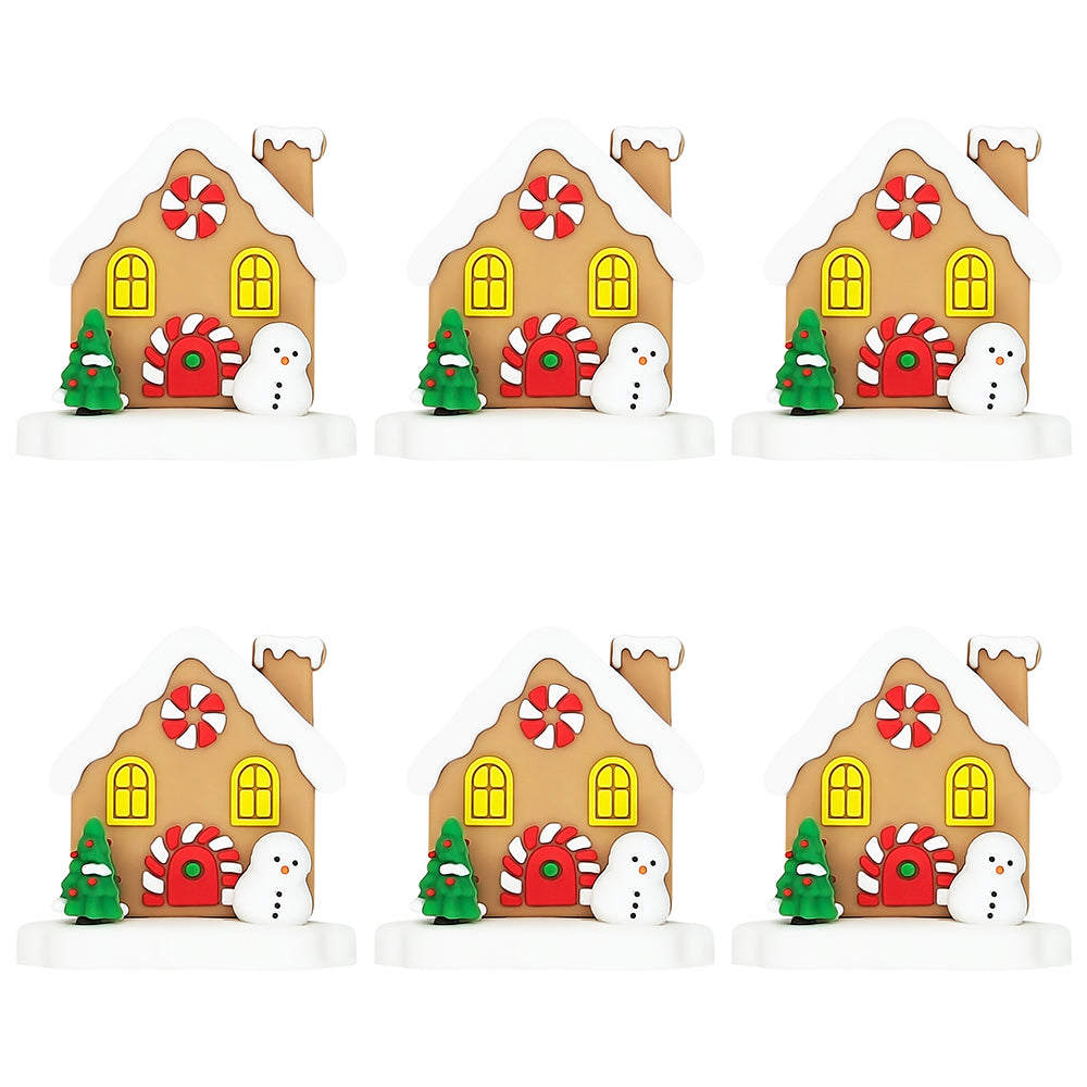 3D House Christmas Focal