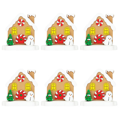 3D House Christmas Focal