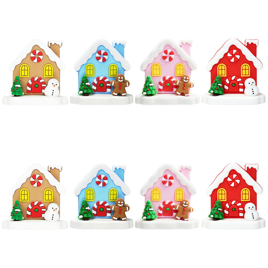3D House Christmas Focal