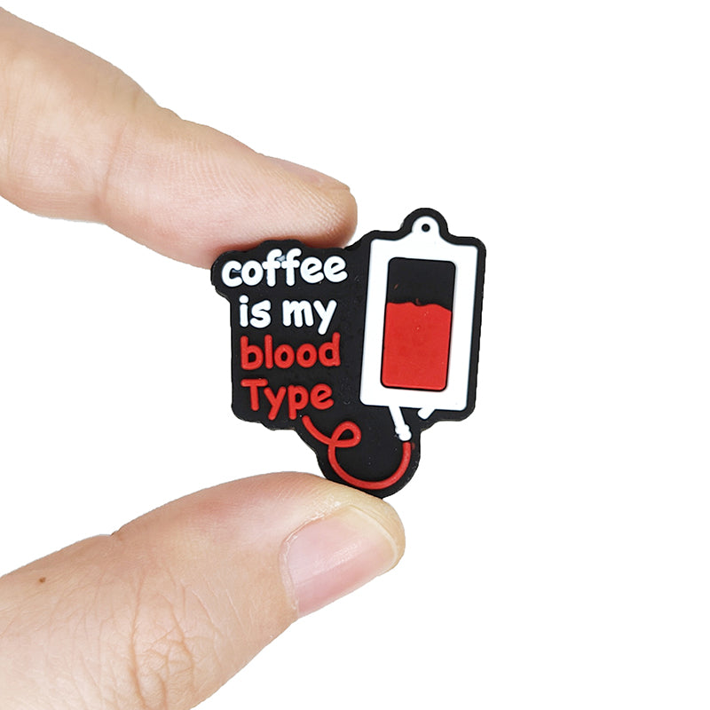 Coffee Is My Blood Type Focal