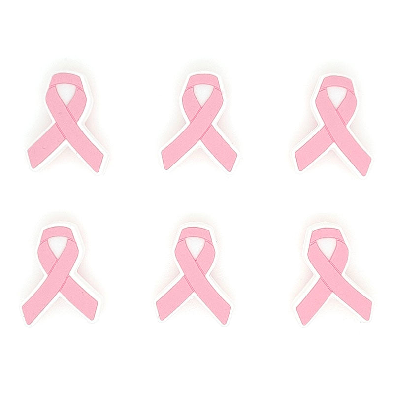 Ribbon Breast Cancer Awareness Silicone Focal