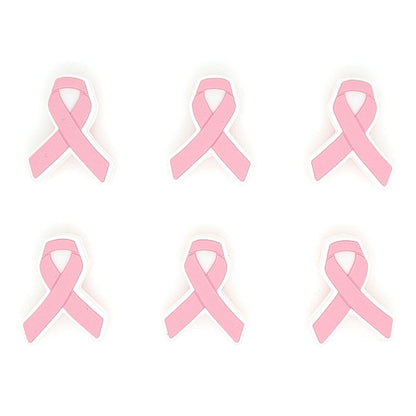 Ribbon Breast Cancer Awareness Silicone Focal