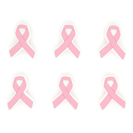 Ribbon Breast Cancer Awareness Silicone Focal