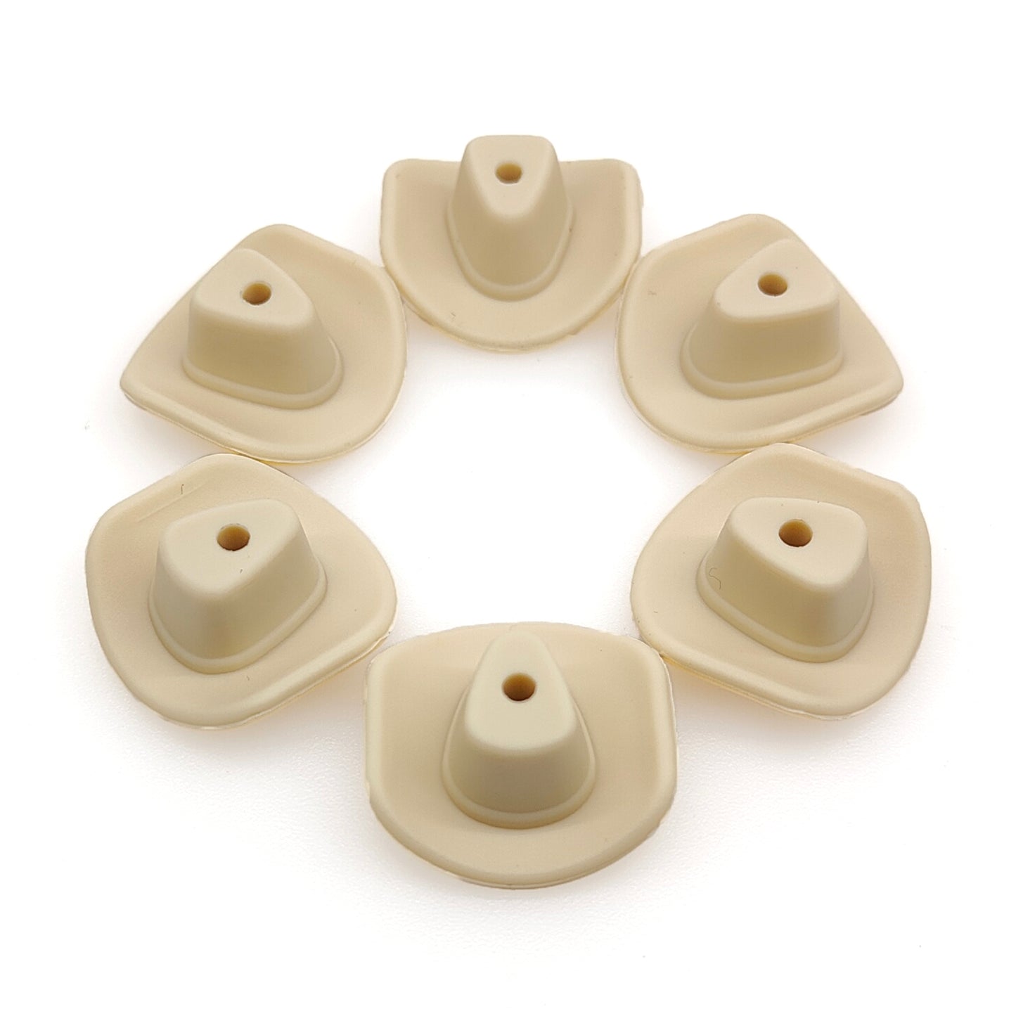 Cowboy Hat Focal Beads Silicone Beads 20*20mm