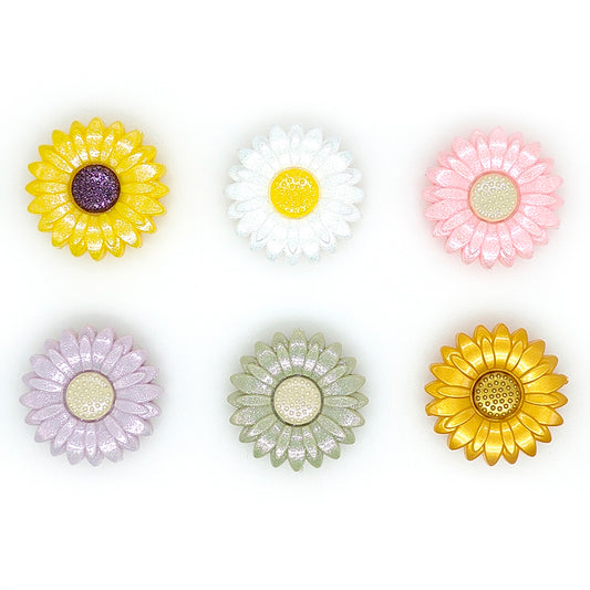 MrBite 20/30mm Opal Sunflower Silicone Focal