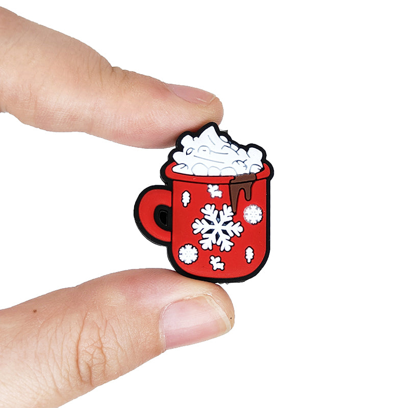Red Christmas Mug Focal