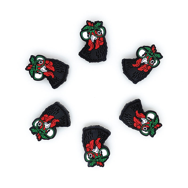 Chicken Focal Beads